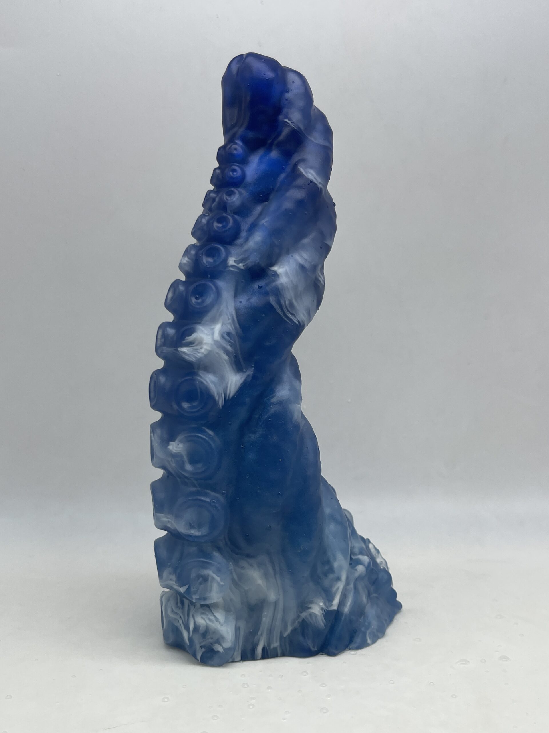 Sea Monster Levaina 8 inch NEAR CLEAR 00-31 shore soft firmness color HAWAIIAN WAVE with GLOW - Image 3