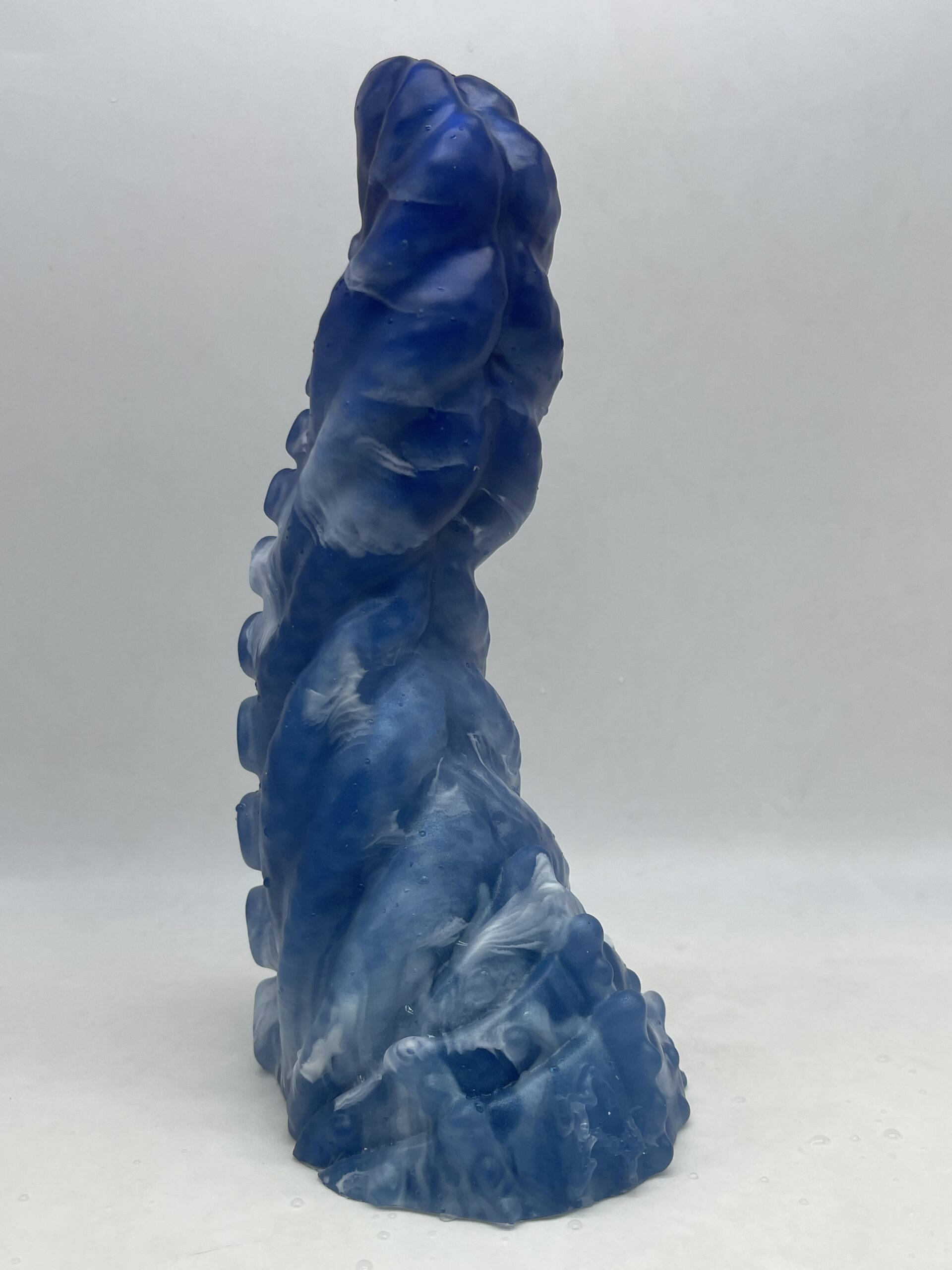 Sea Monster Levaina 8 inch NEAR CLEAR 00-31 shore soft firmness color HAWAIIAN WAVE with GLOW - Image 4