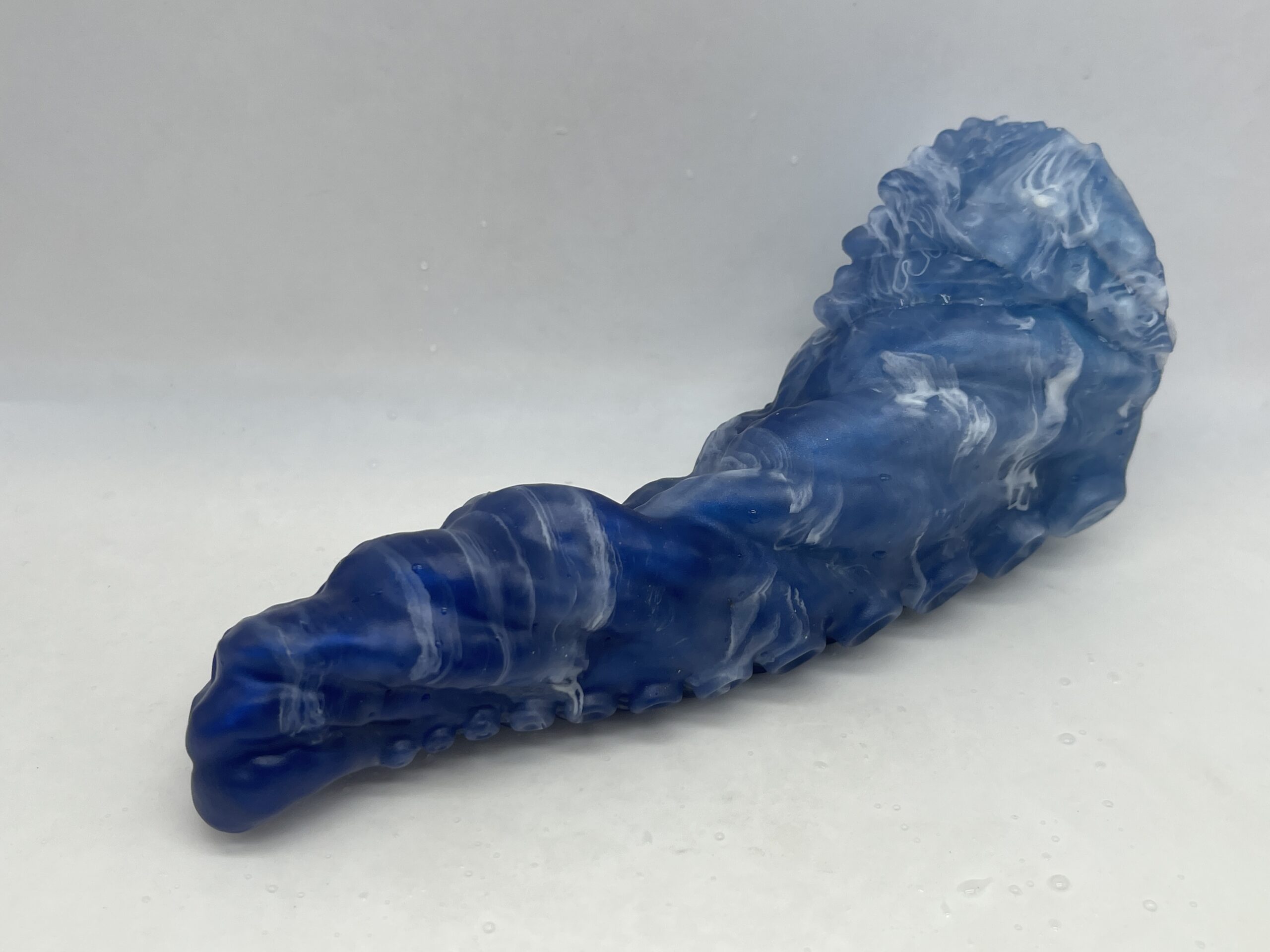Sea Monster Levaina 7 inch NEAR CLEAR 00-31 soft firmness color HAWAIIAN WAVE with GLOW - Image 7