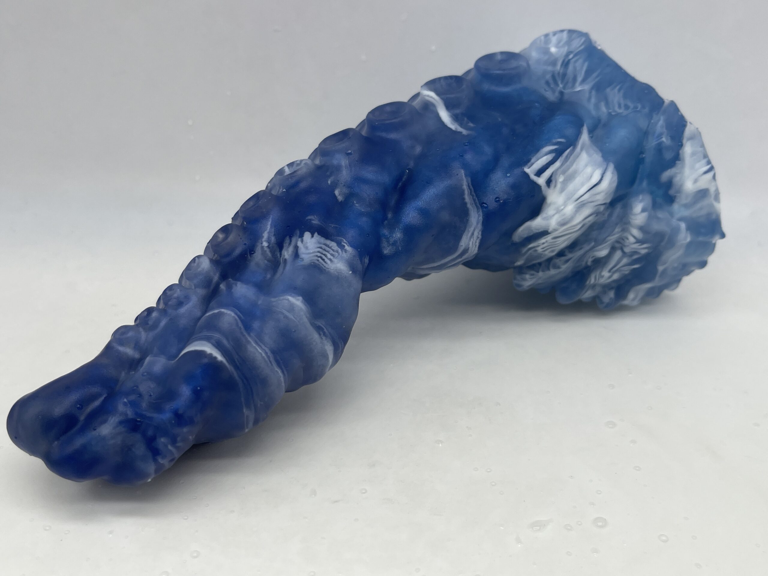 Sea Monster Levaina 7 inch NEAR CLEAR 00-31 soft firmness color HAWAIIAN WAVE with GLOW - Image 8