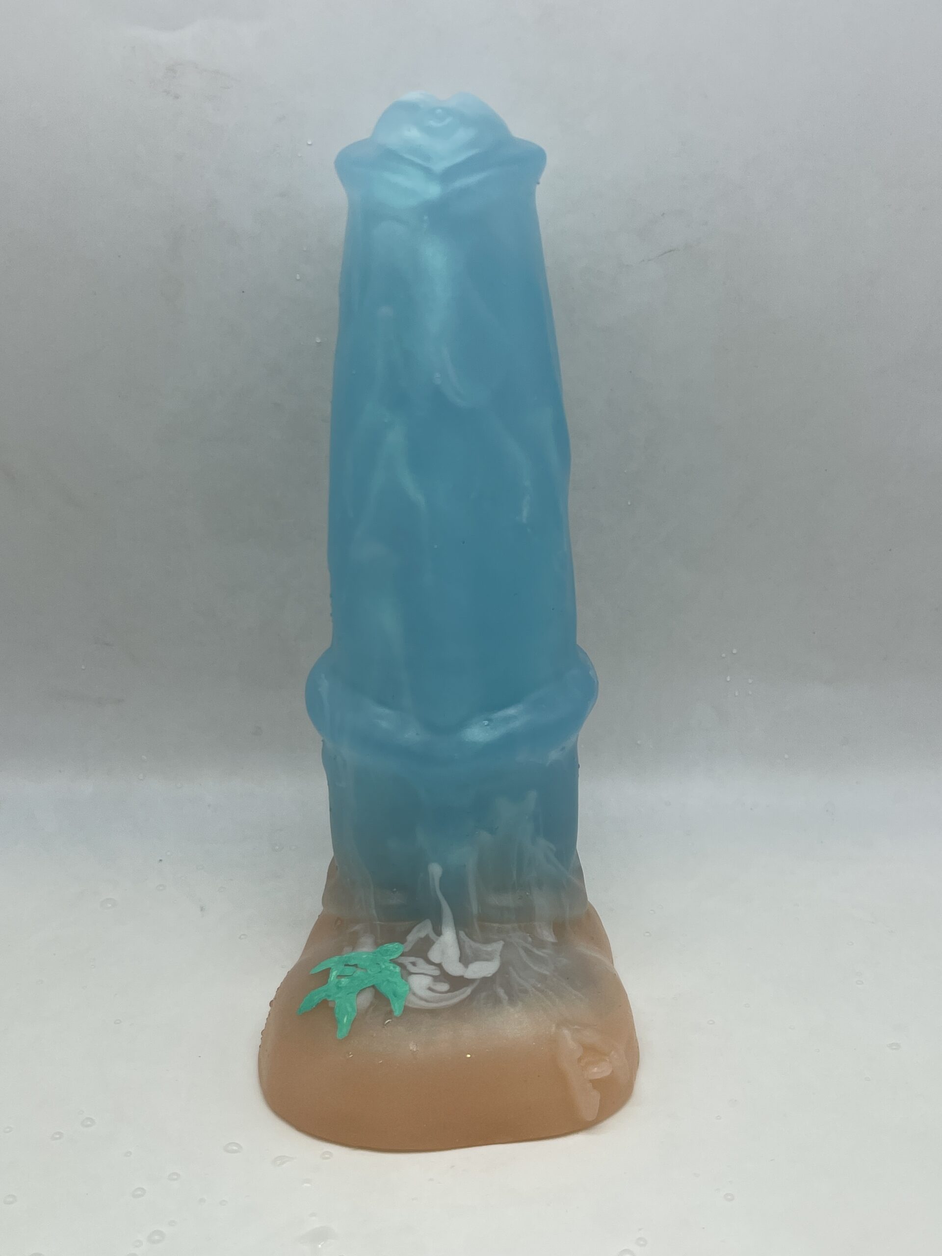 Pony Stanley 7.5 inch NEAR CLEAR 00-31 shore soft firmness color BAHAMAS BEACH with GLOW
