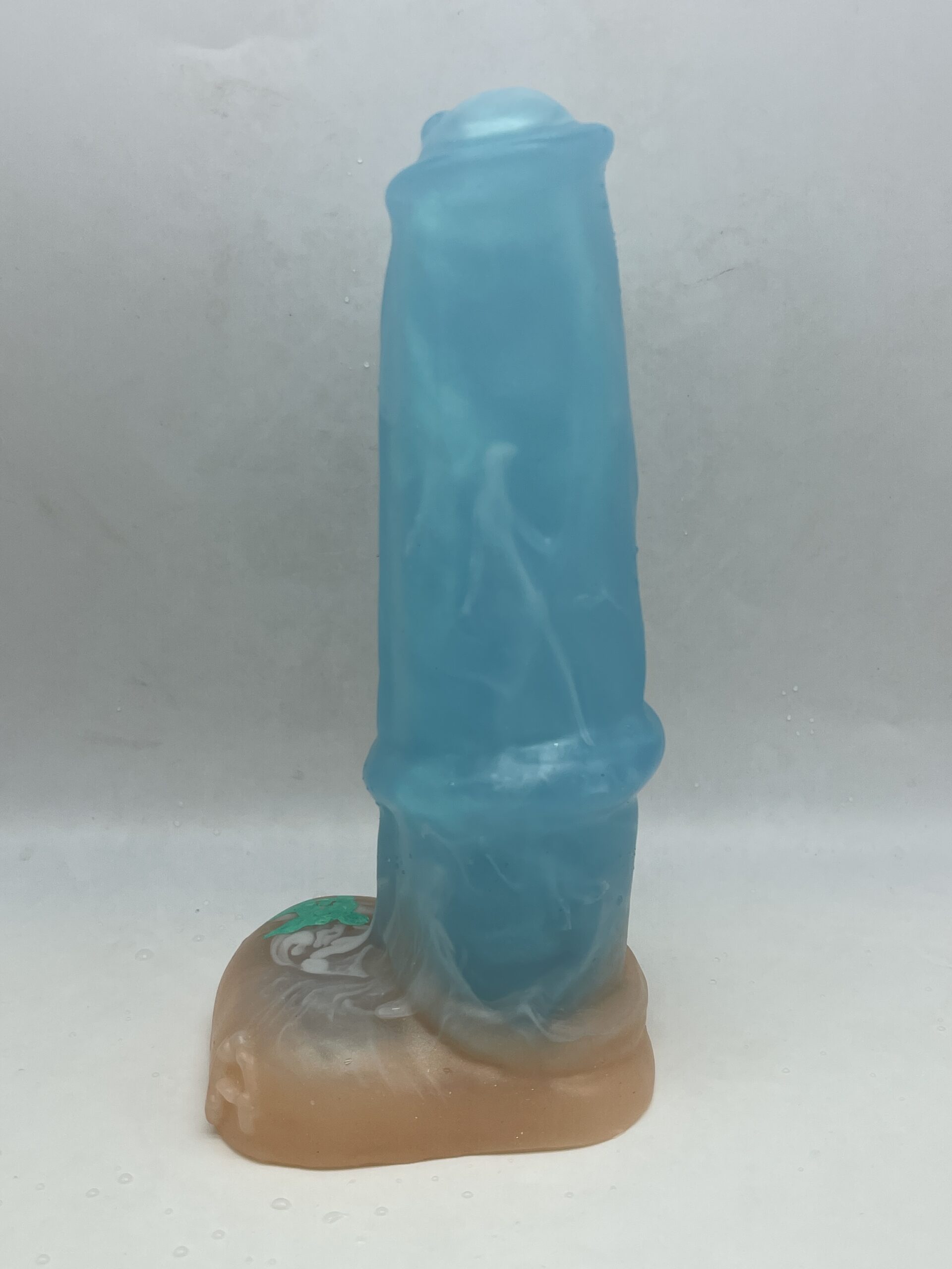 Pony Stanley 7.5 inch NEAR CLEAR 00-31 shore soft firmness color BAHAMAS BEACH with GLOW - Image 4