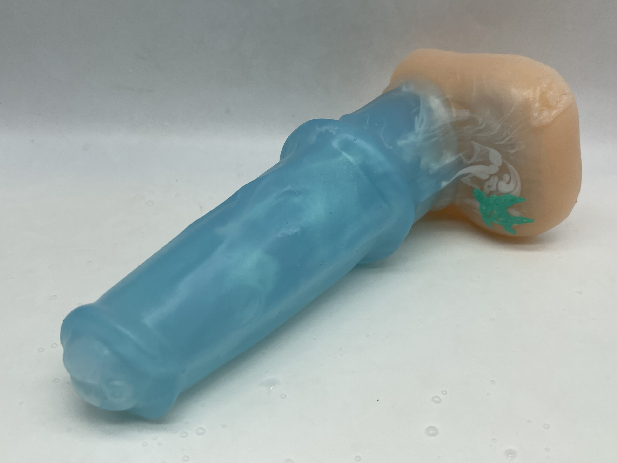 Pony Stanley 7.5 inch NEAR CLEAR 00-31 shore soft firmness color BAHAMAS BEACH with GLOW - Image 7