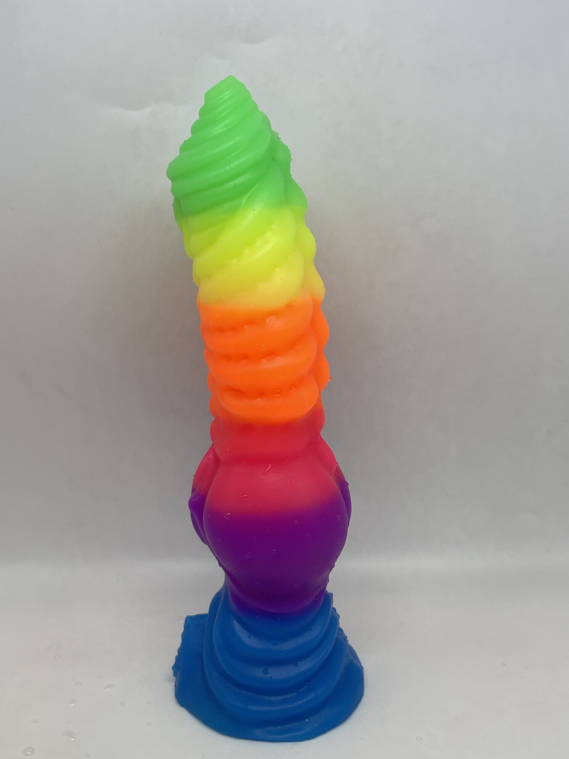 Anubis 8 inch 00-50 shore medium firmness color RAINBOW - Image 3
