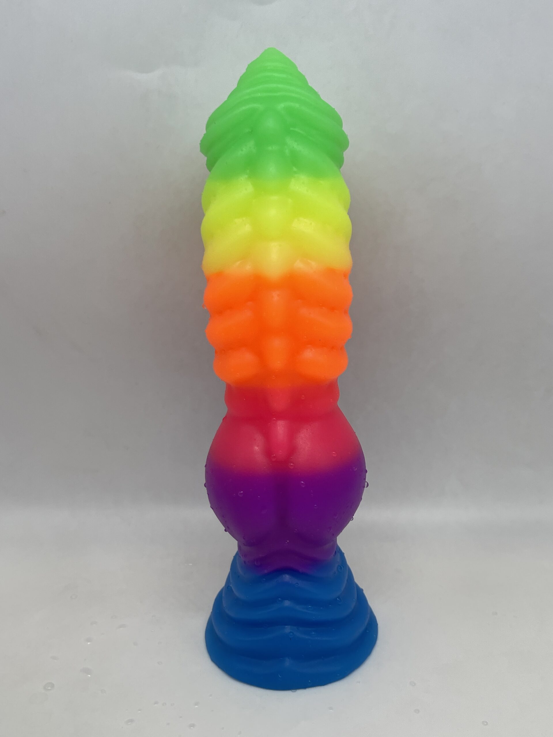 Anubis 8 inch 00-50 shore medium firmness color RAINBOW - Image 4