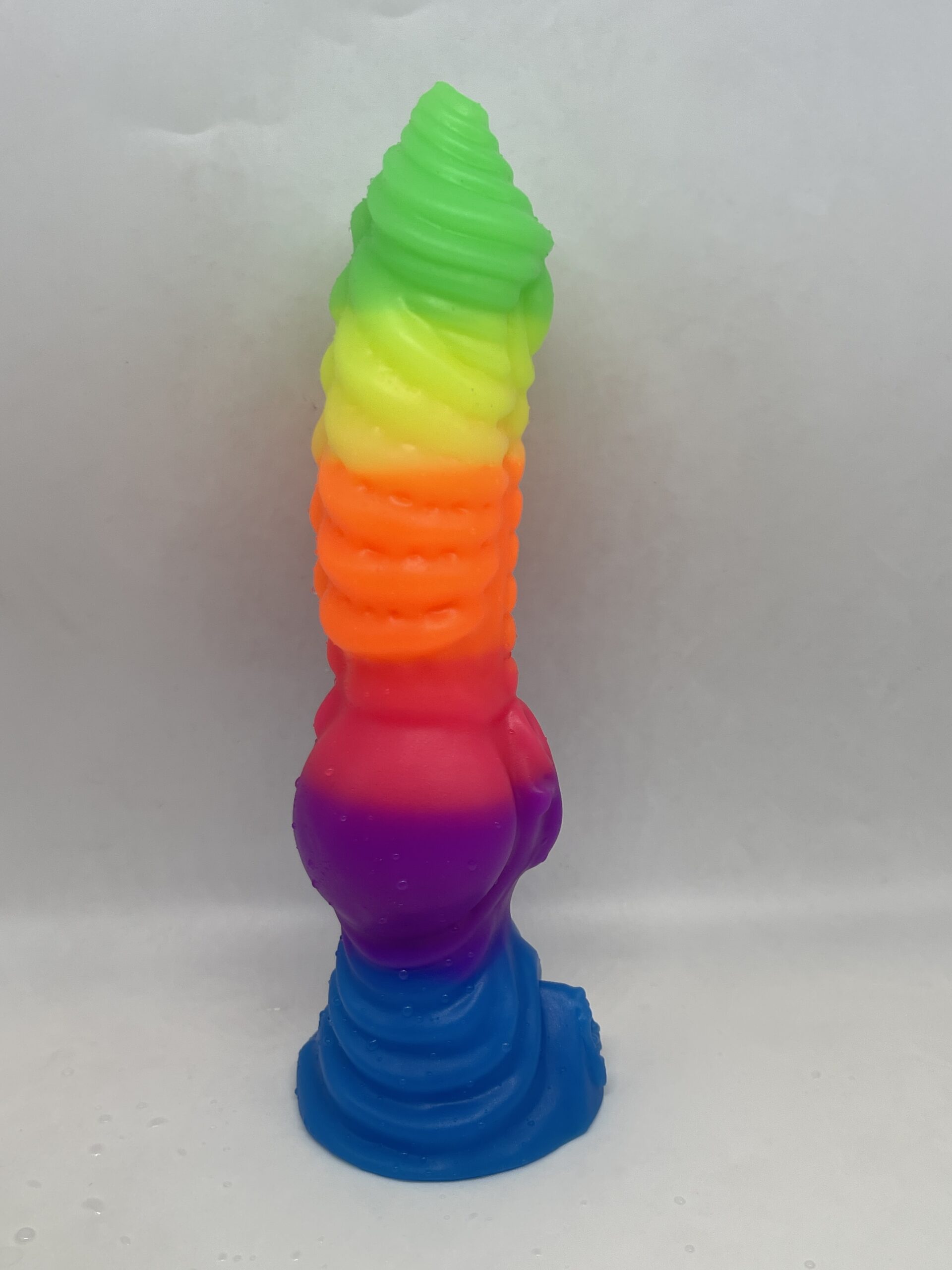 Anubis 8 inch 00-50 shore medium firmness color RAINBOW - Image 5
