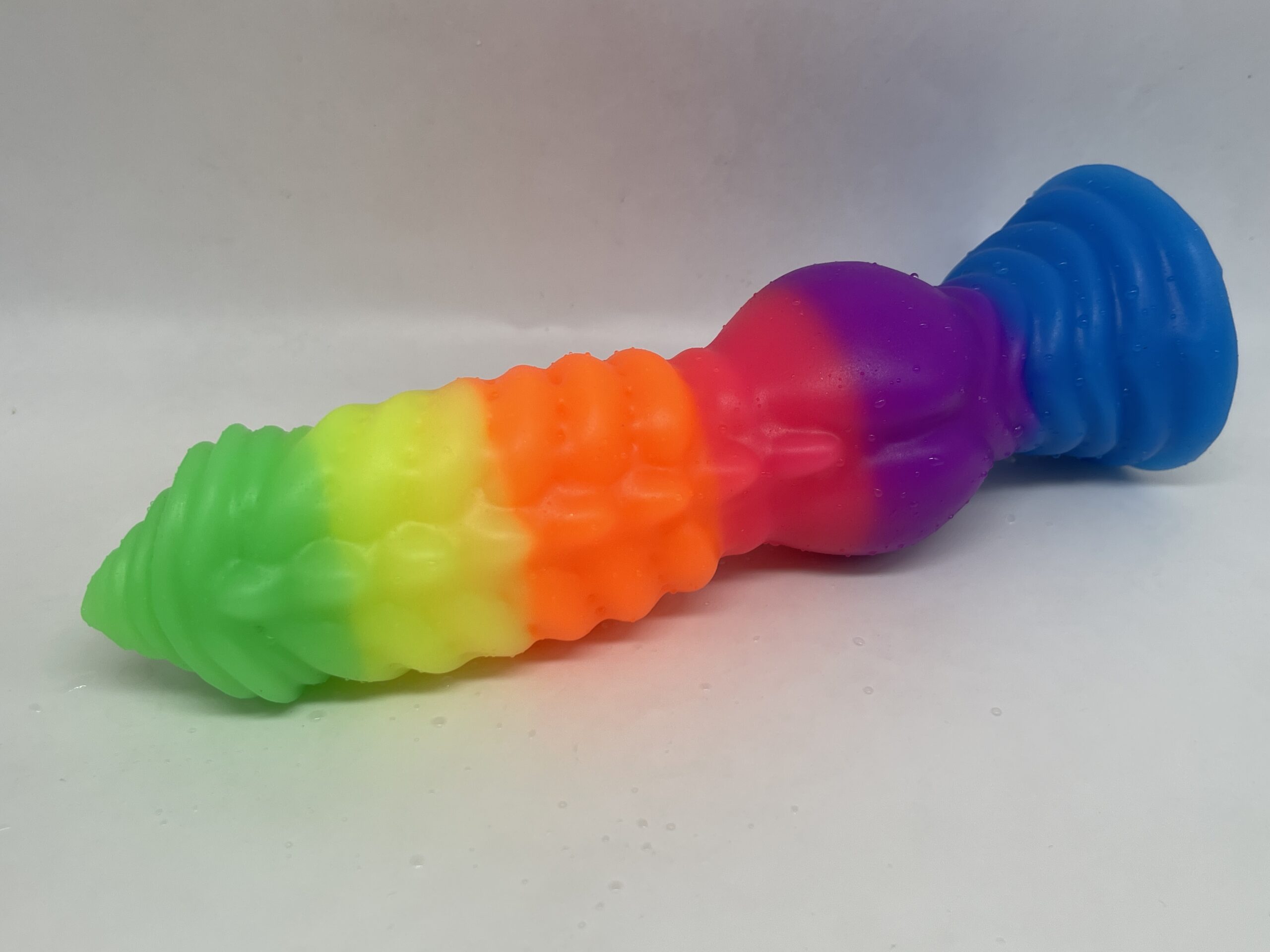 Anubis 8 inch 00-50 shore medium firmness color RAINBOW - Image 7