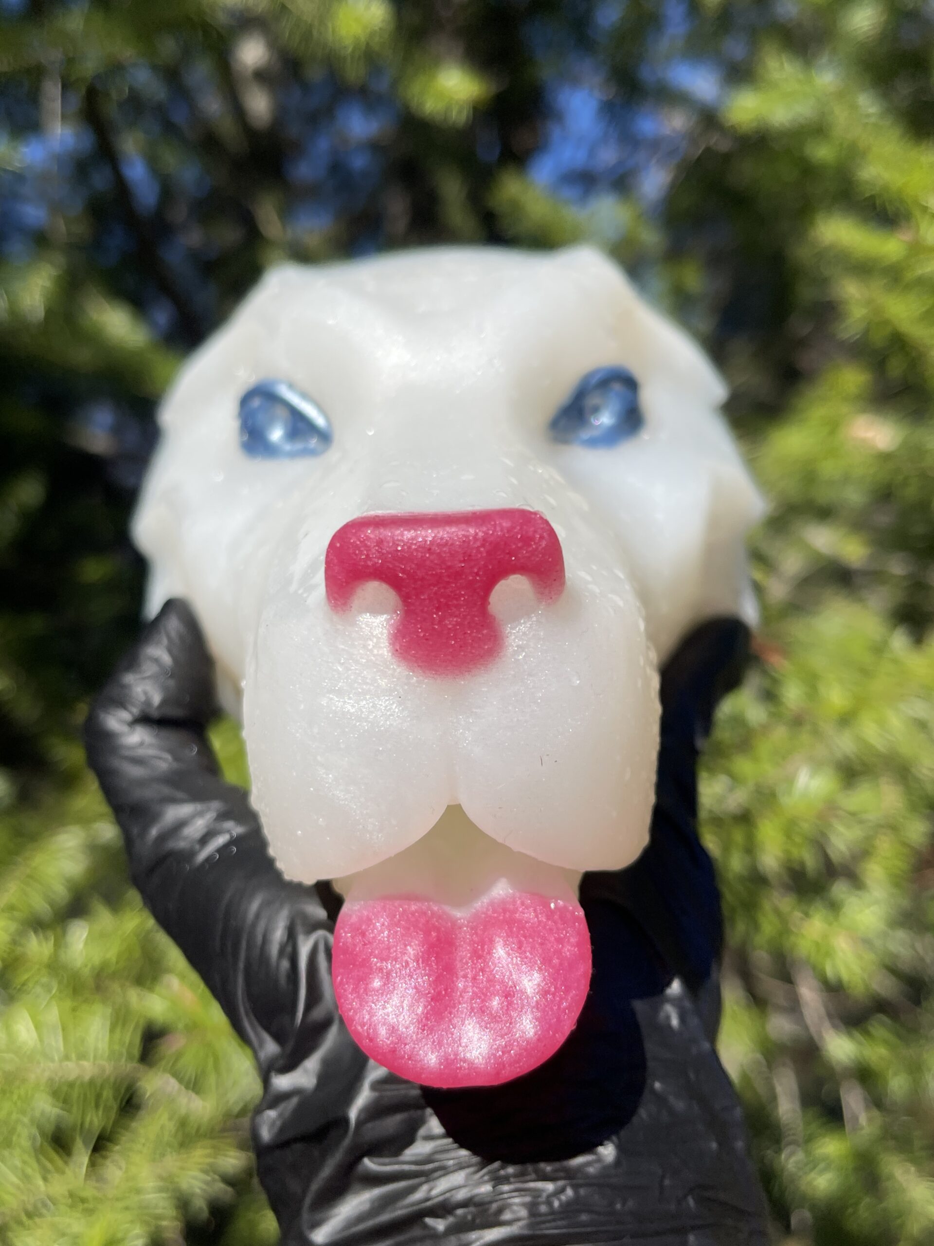 Masturbator Werewolfess Misty size large 00-20 shore extra soft firmness color SNOW PRINCESS FLOP - Image 4