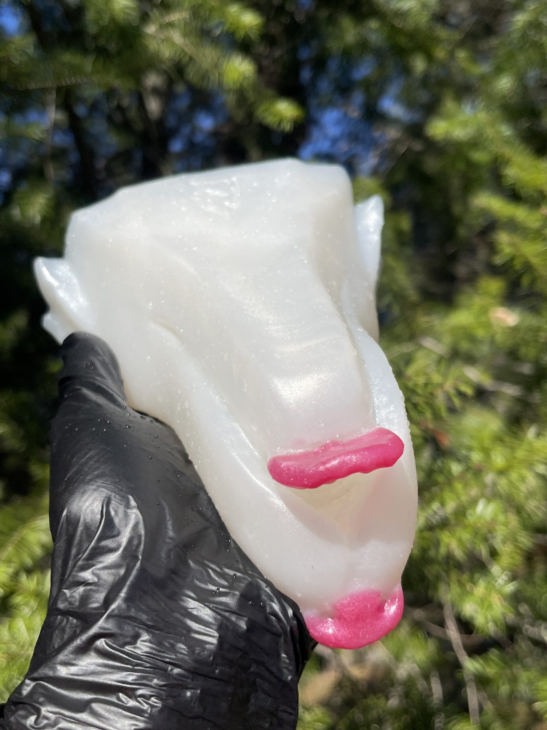 Masturbator Werewolfess Misty size large 00-20 shore extra soft firmness color SNOW PRINCESS FLOP - Image 6